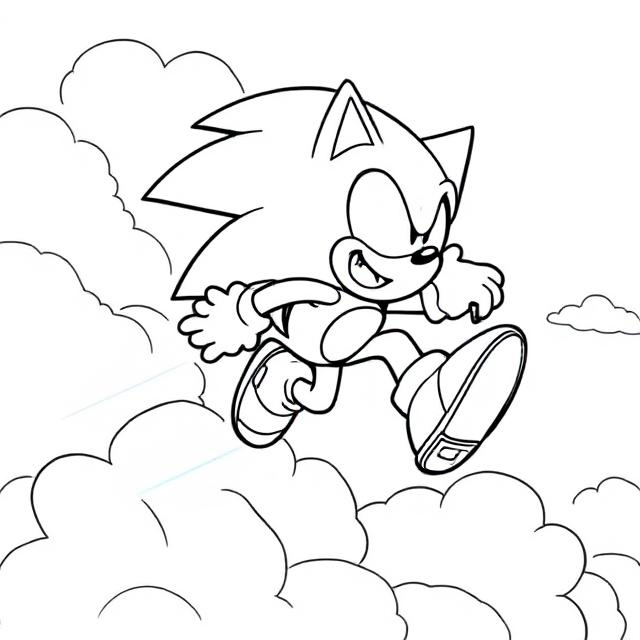Sonic Ausmalbilder