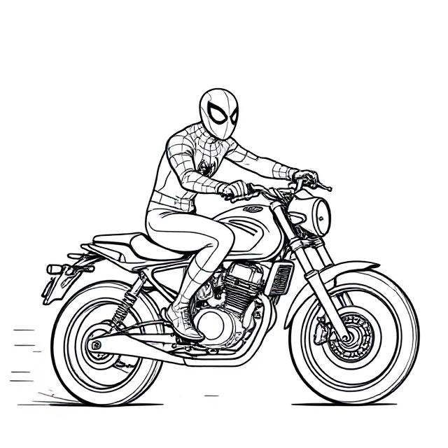 Coloriage spiderman