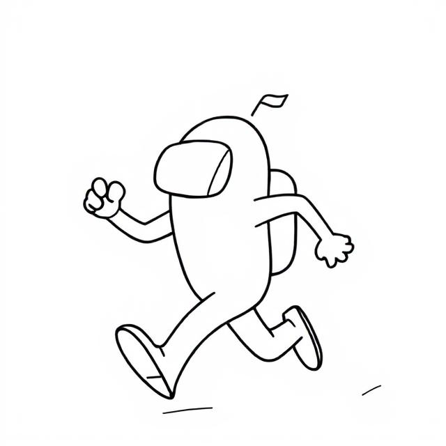 Among Us Coloring pages