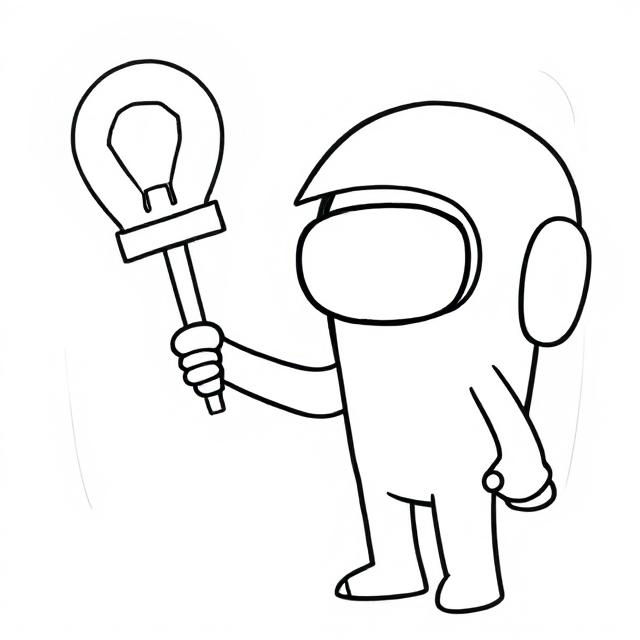 Among Us Coloring pages